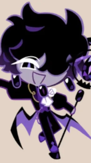 ai character: Black sapphire background