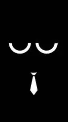 ai character: sprunki black  background