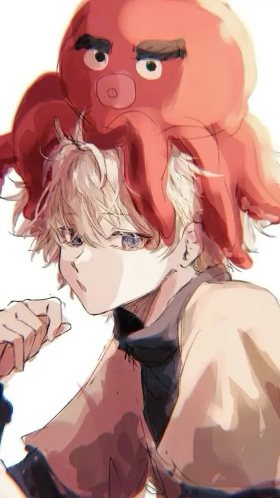 ai character: killua zoldick! background