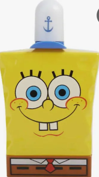 ai character: SpongeBob perfume background