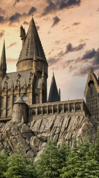 ai character: Hogwarts background