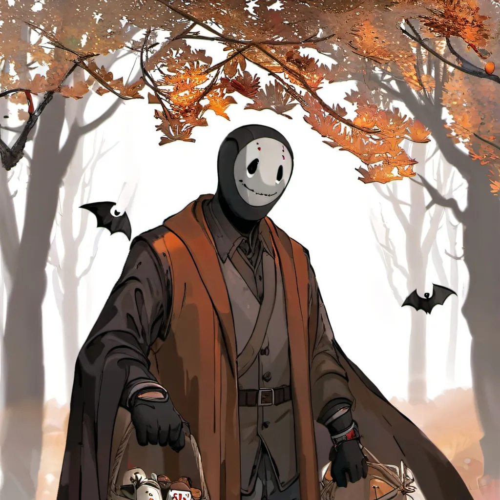 chat with ai character: trick r Treat kids