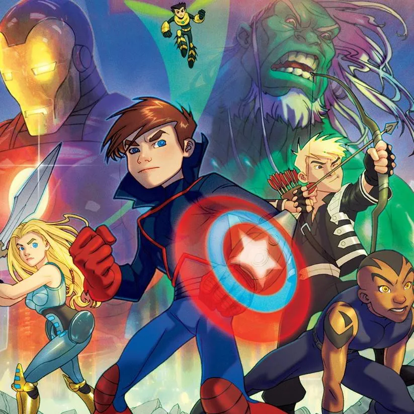 chat with ai character: hijos de Avengers 