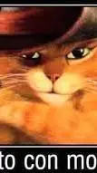 ai character: el gato con botas background