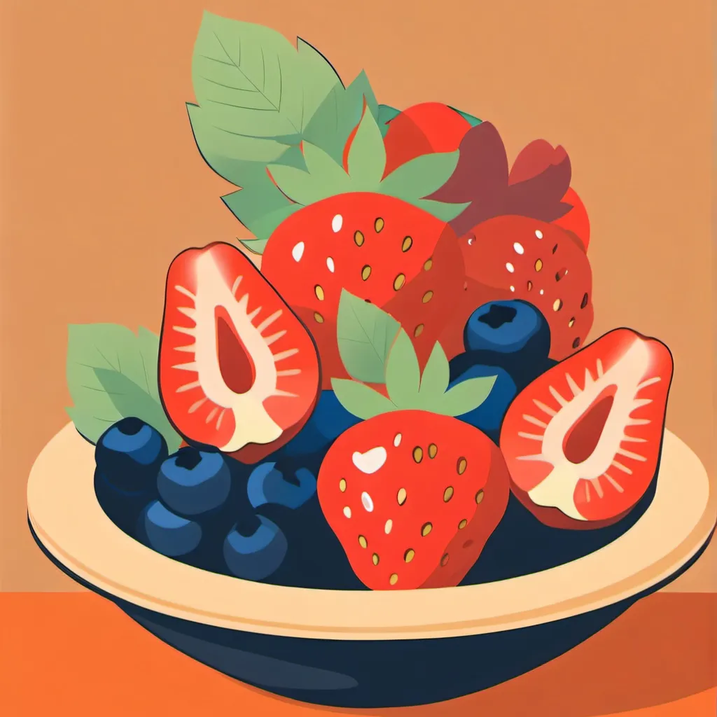 chat with ai character: plato de frutas