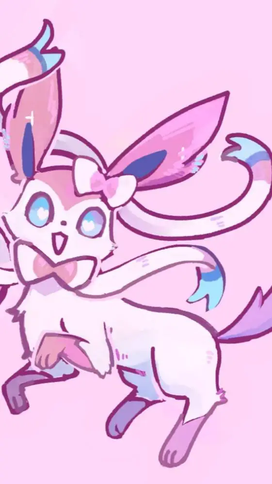 ai character: Sylveon (male) background