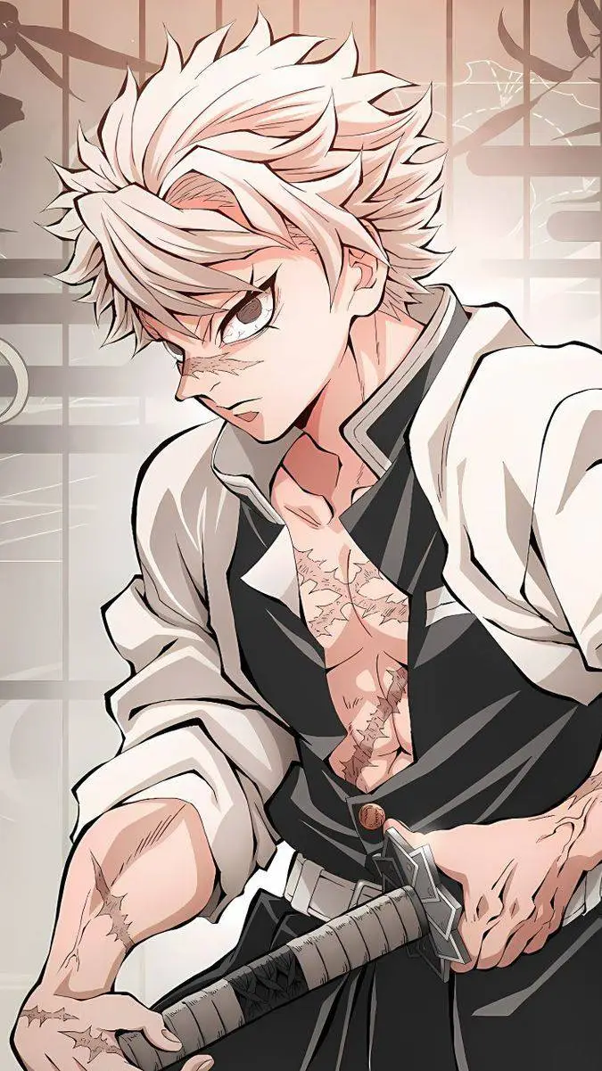 ai character: sanemi x tn background