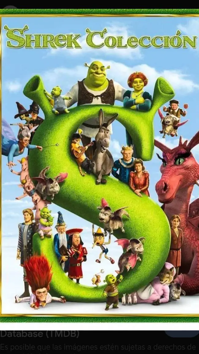 ai character: El mundo de Shrek background