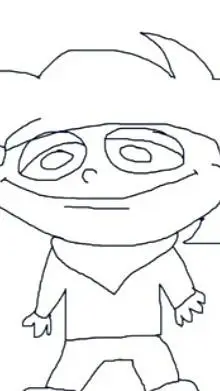 ai character: derker bluer background