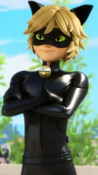 ai character: Cat Noir  background
