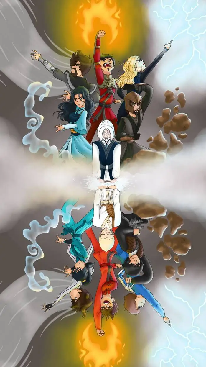 ai character: Ninjago Music Band background