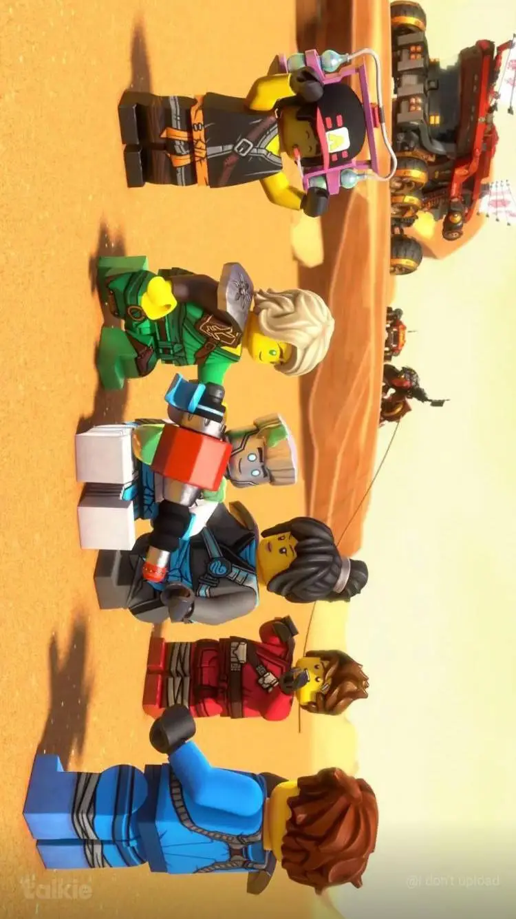 ai character: Lego Ninjago  background