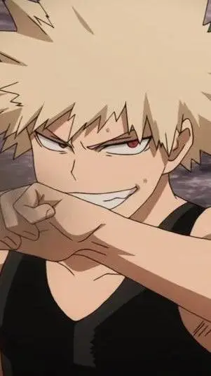ai character: Katsuki Bakugo background