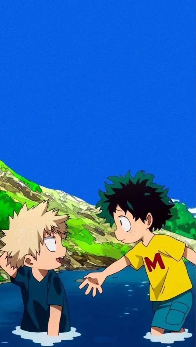 ai character: Bakudeku kids background
