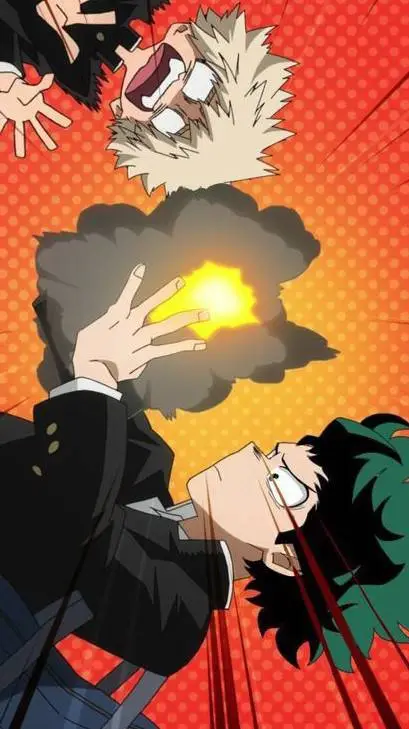 ai character: Bakudeku Swap Au background