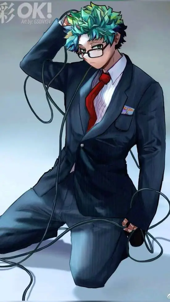 ai character: Mha Deku Sensei V2 background