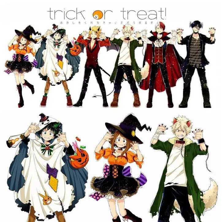 chat with ai character: Mha Halloween