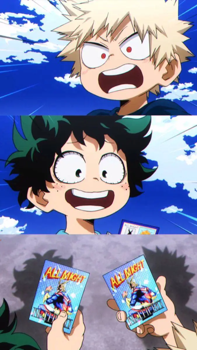 ai character: Bakudeku kids 2 background