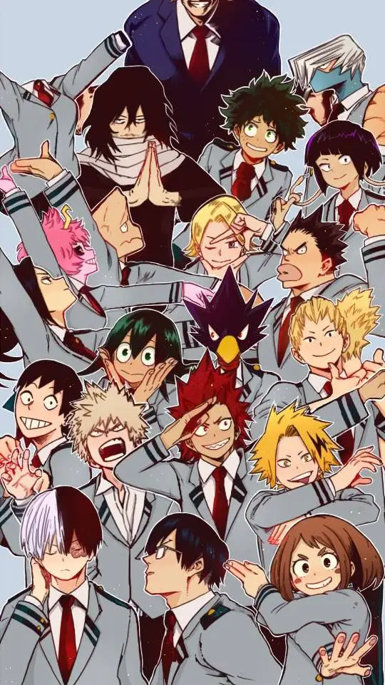 ai character: Mha Lives  background