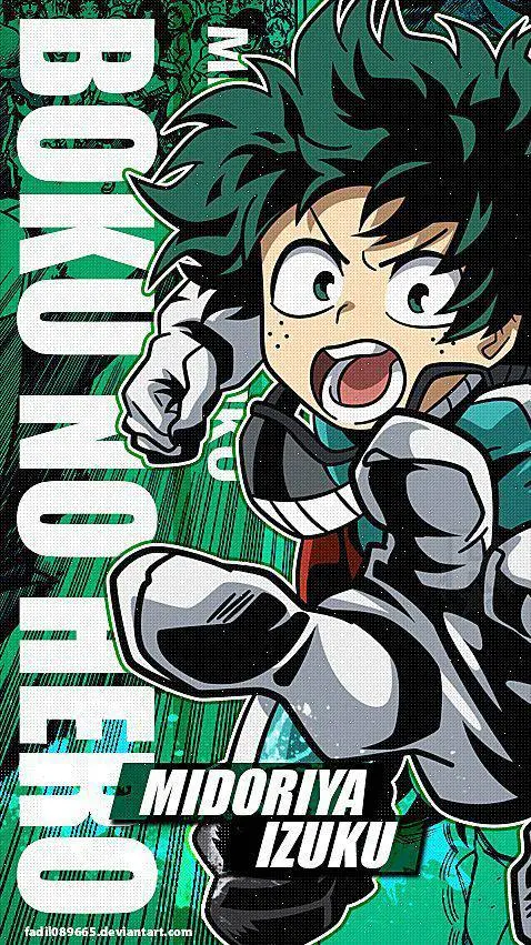 ai character: Deku Bf Crash background