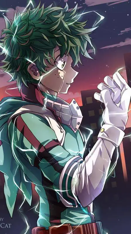 ai character: Mha Kidnapped Deku background