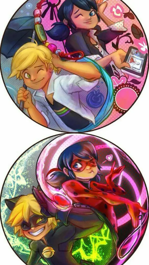 ai character: Miraculous Ladybug background
