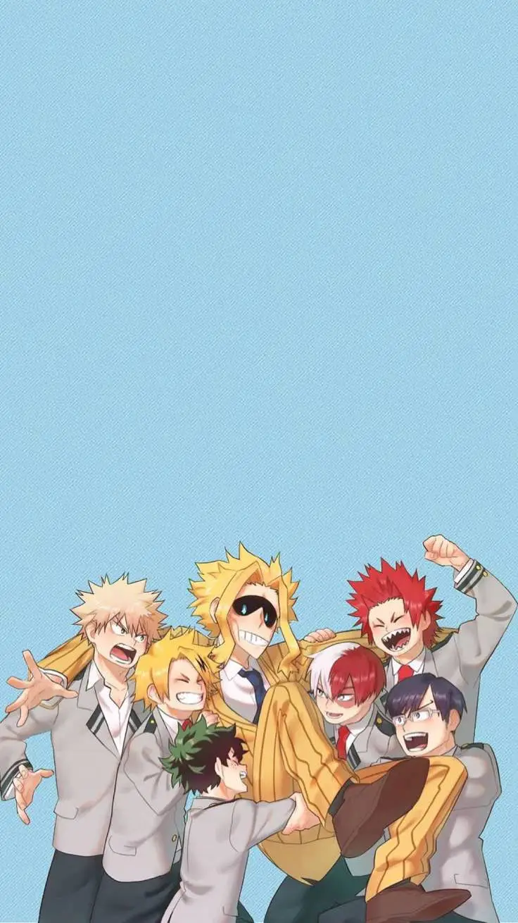 ai character: Mha Class 1-A background