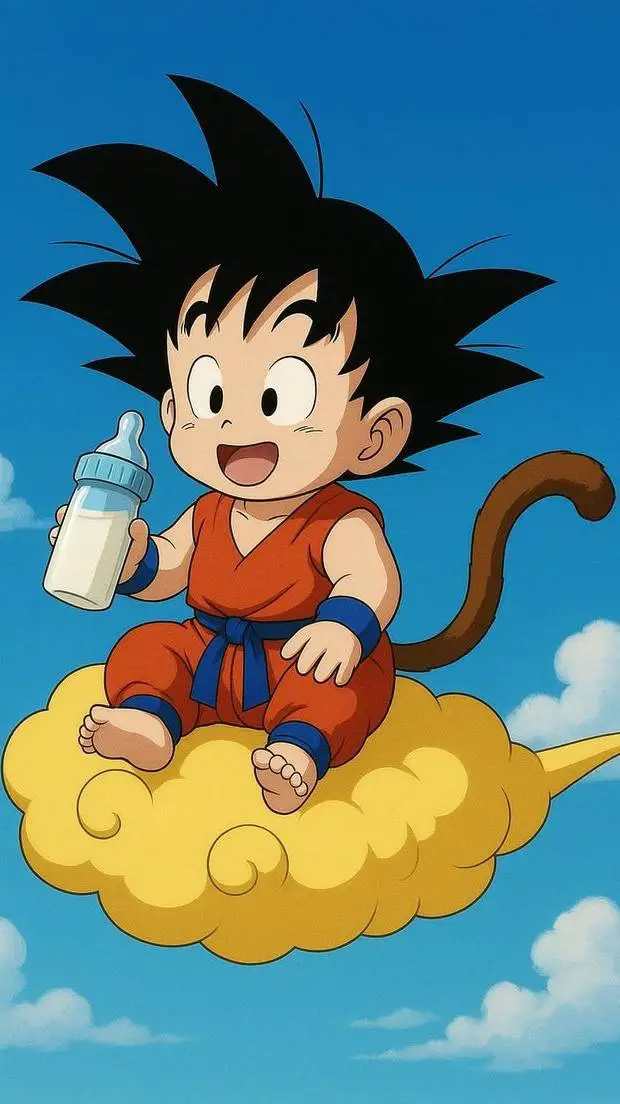 ai character: Baby Goku background