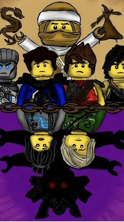 ai character: Lego Ninjago 9 background