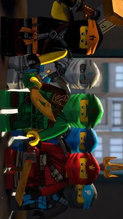 ai character: Lego Ninjago 7 background
