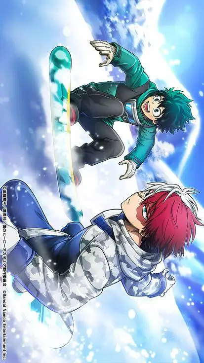 ai character: Mha Winter Break  background