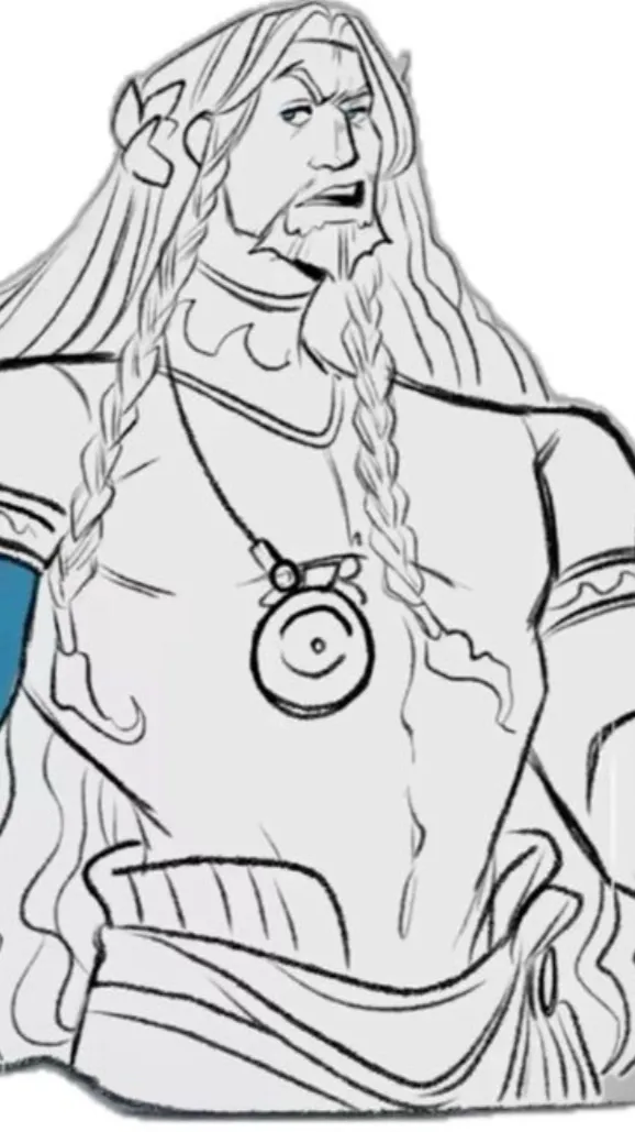ai character: <~{Poseidon}~> background