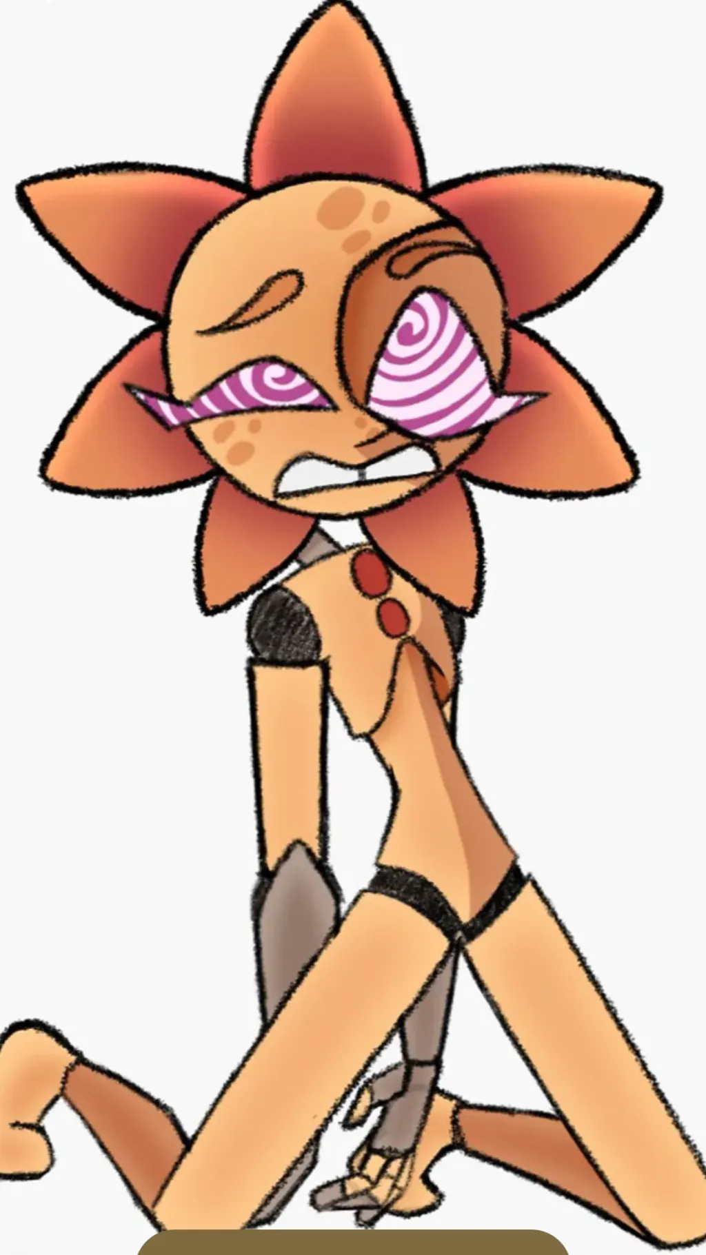 ai character: <Sun> background
