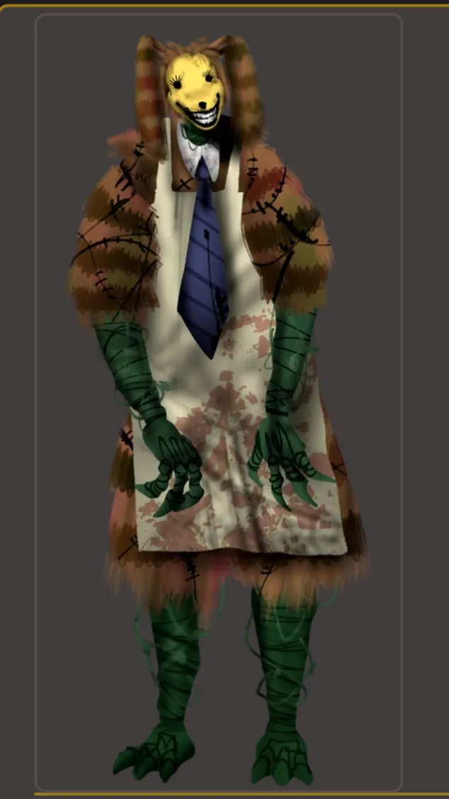 ai character: Pumpkin Rabbit background