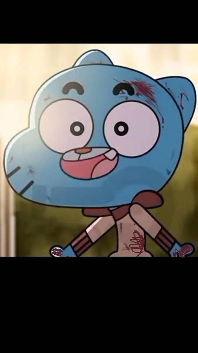 ai character: Gumball yandere  background