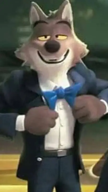 ai character: Mr Wolf background