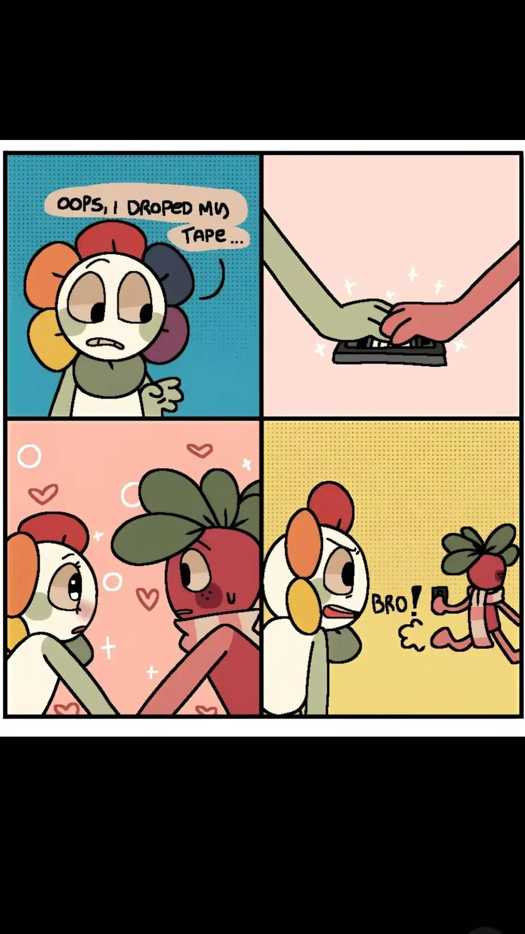 ai character: flowerberry  background