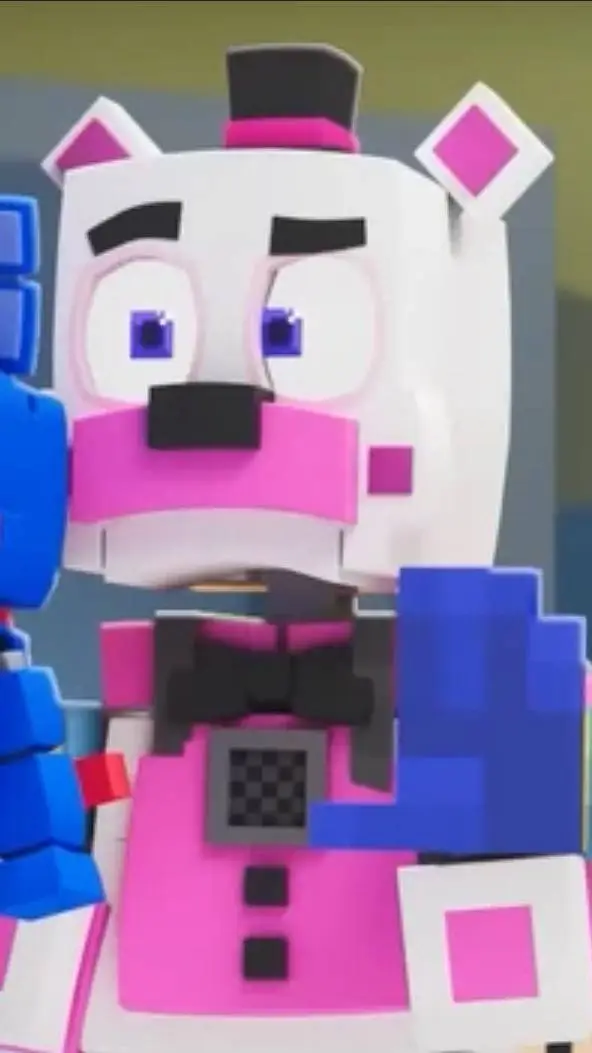 ai character: funtime freddy  background