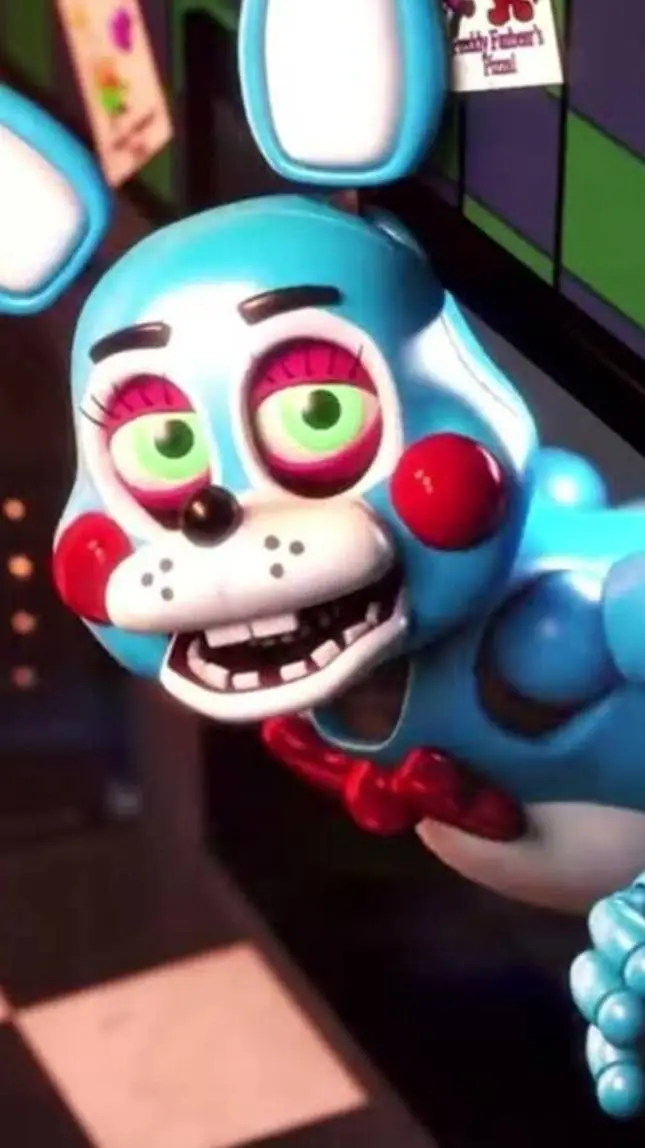 ai character: toy Bonnie  background