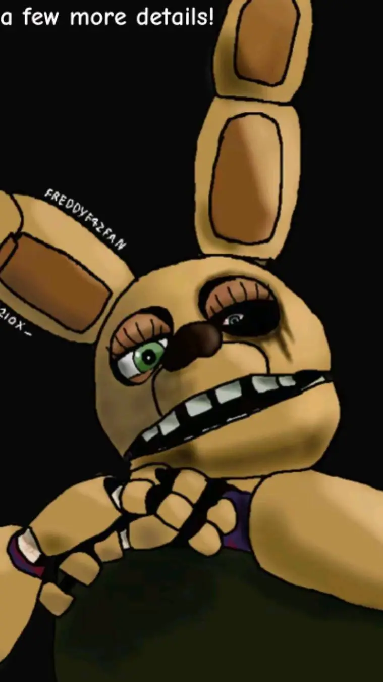 ai character: springtrap  background