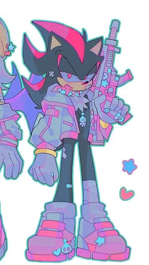 ai character: Shadow  background