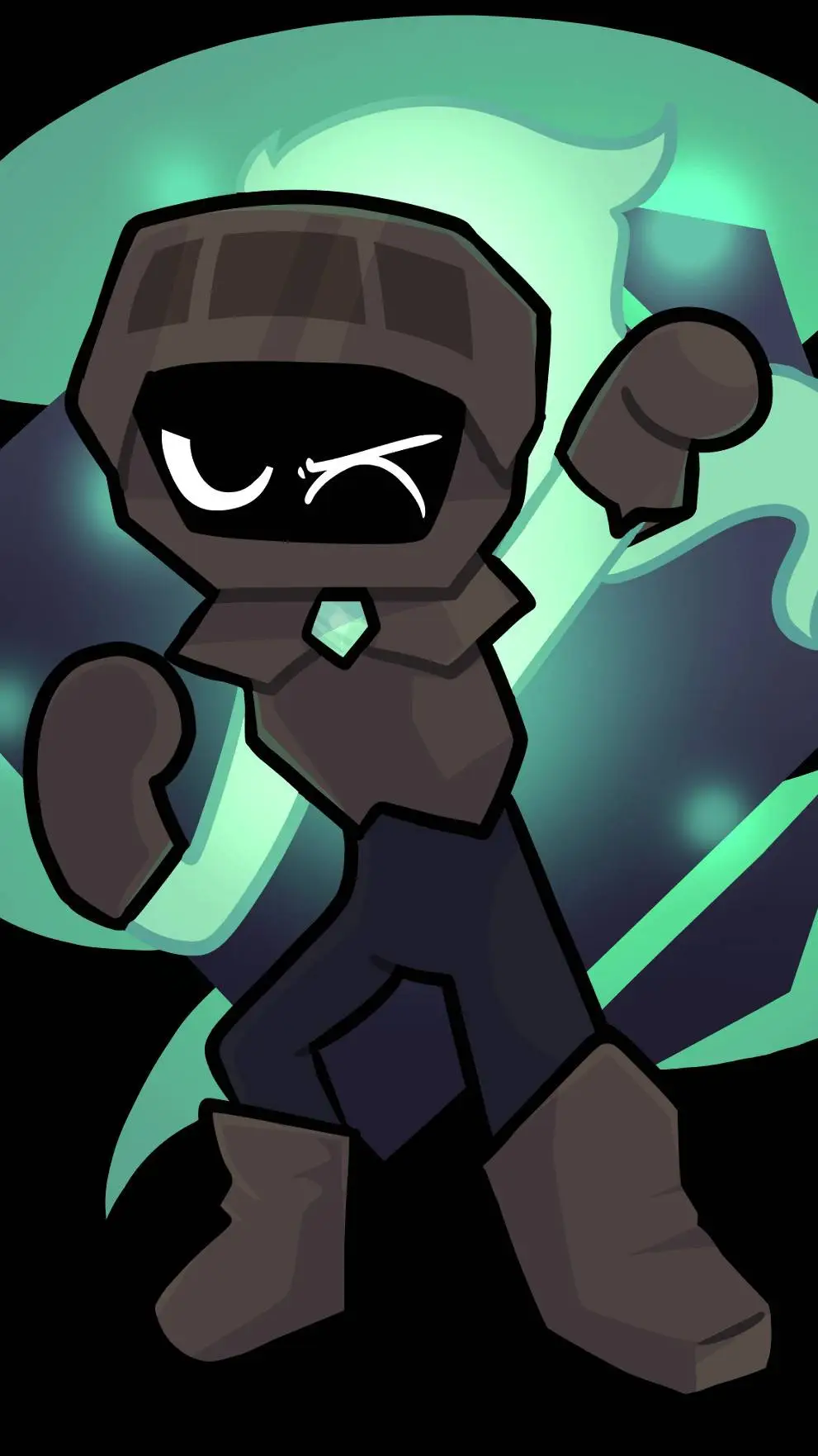 ai character: soulvester  background