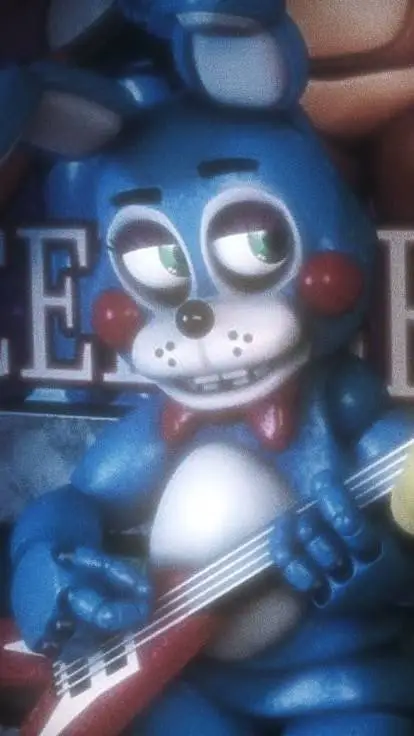 ai character: toy Bonnie  background