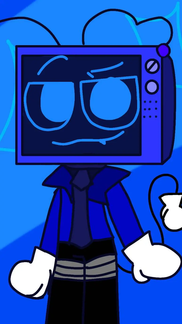 ai character: TV unisex  background