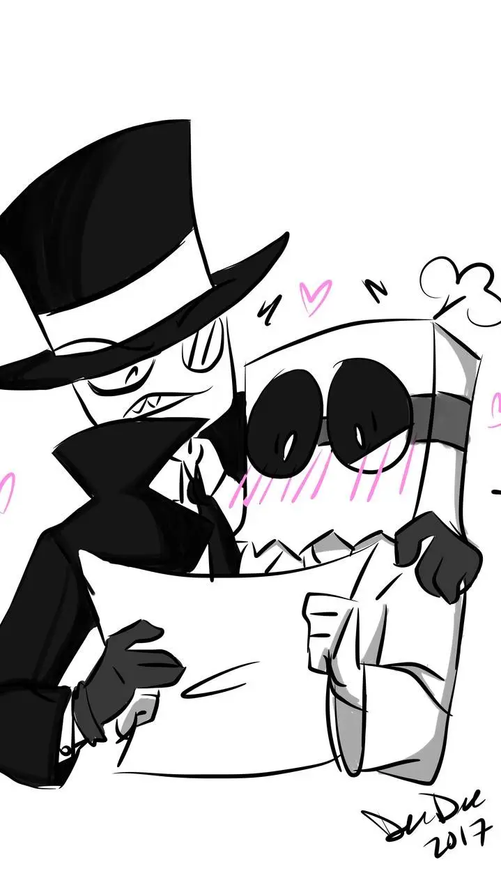 ai character: black hat x flug background