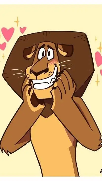 ai character: Alex the Lion  background