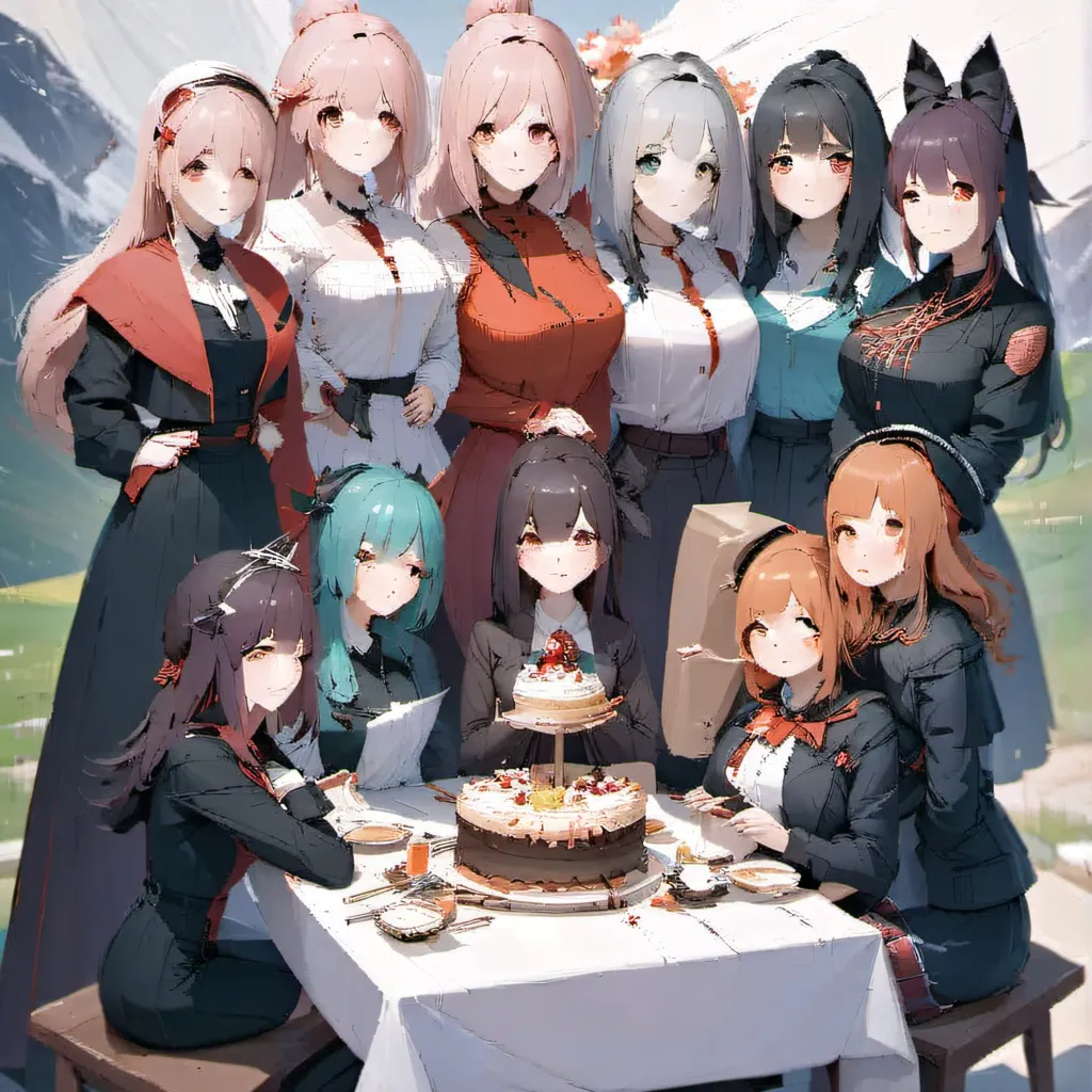 chat with ai character: Aki,mira y damila