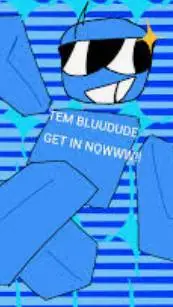ai character: Bluudude background