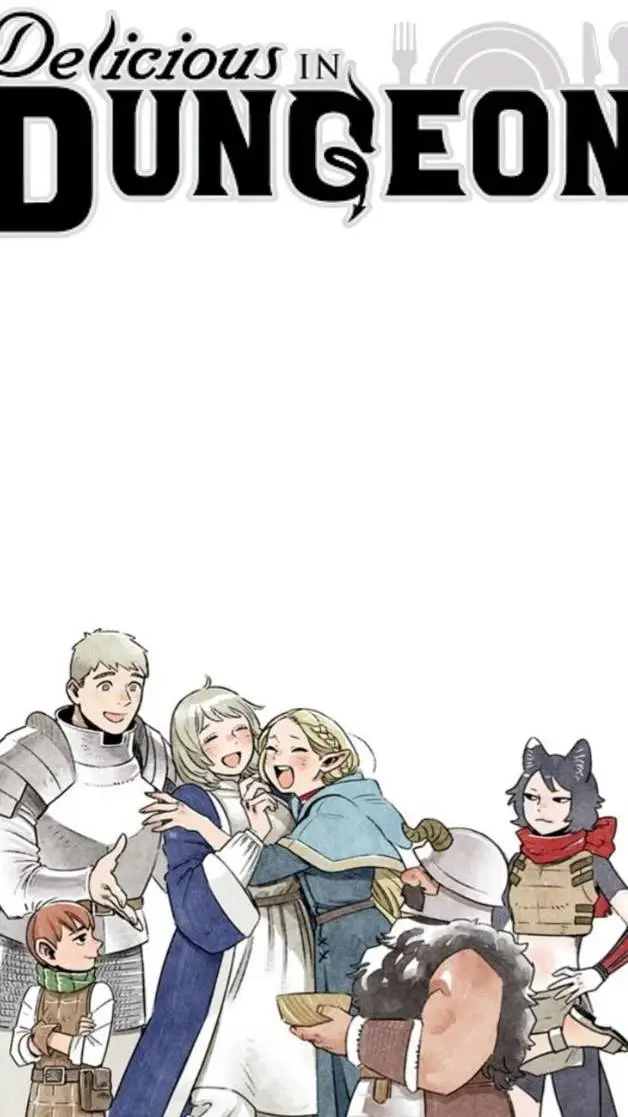 ai character: Dungeon meshi  background