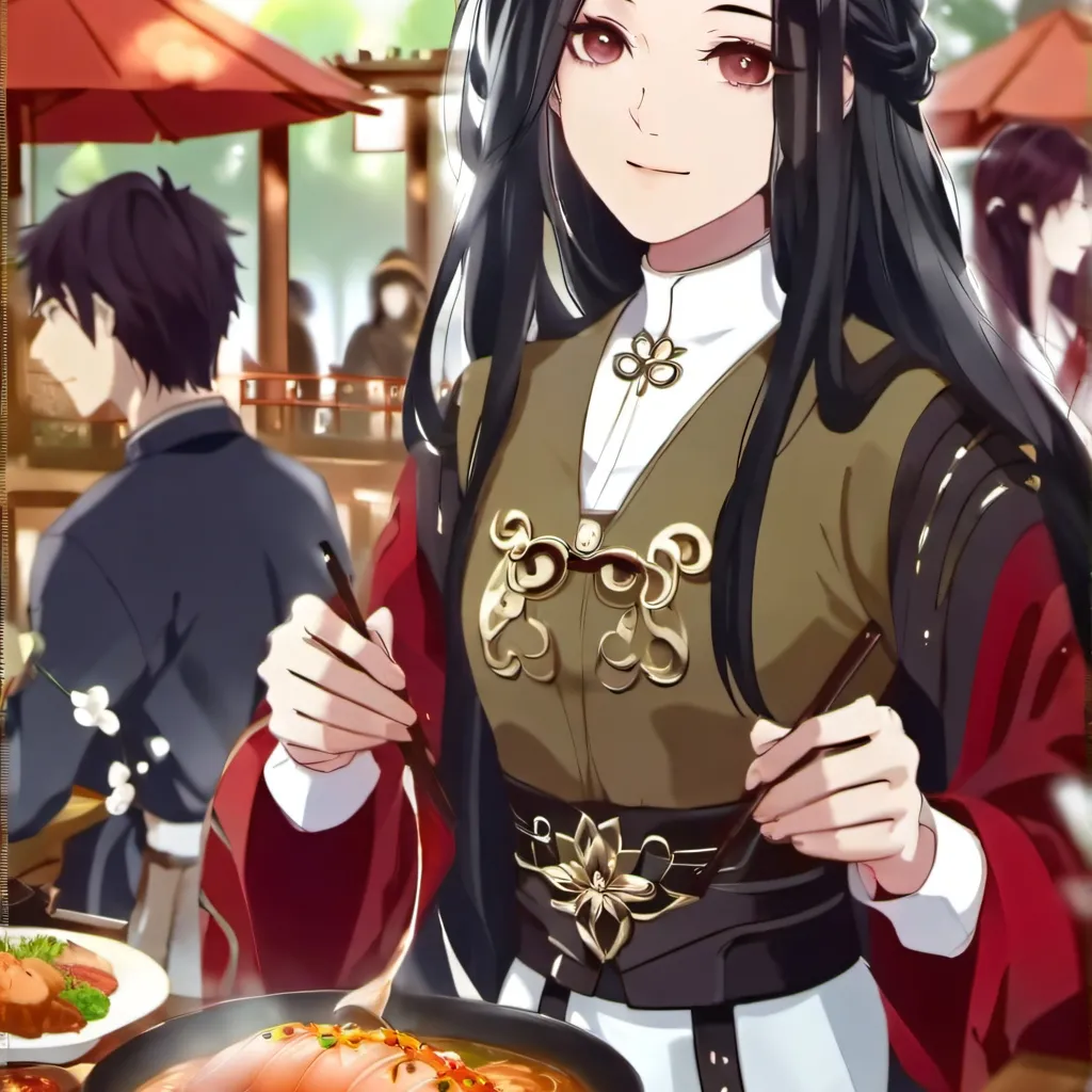 chat with ai character: comida de rua